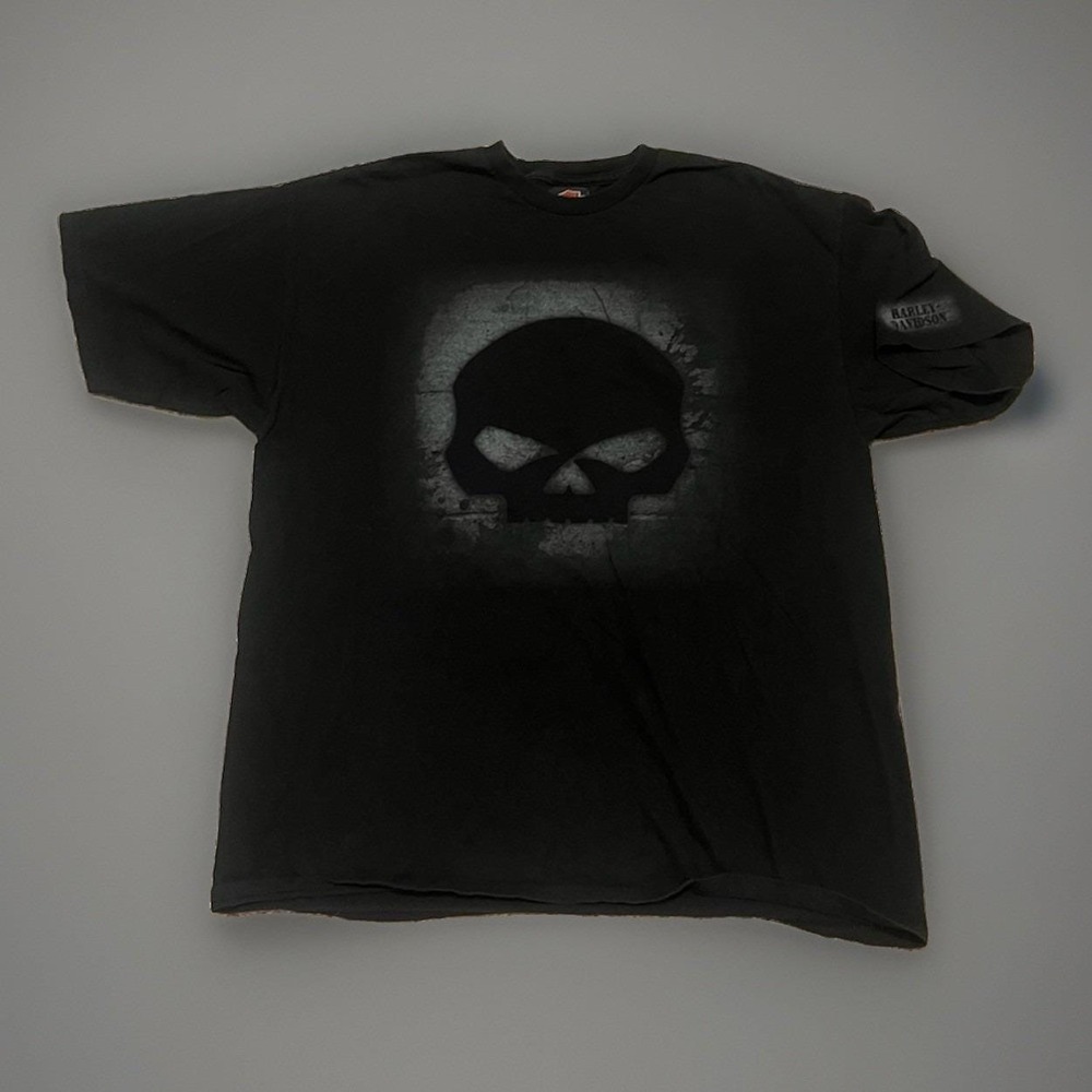 Harley Davidson Shirt Mens XL Black Tee North Carolina Outer Banks H-D Vintage